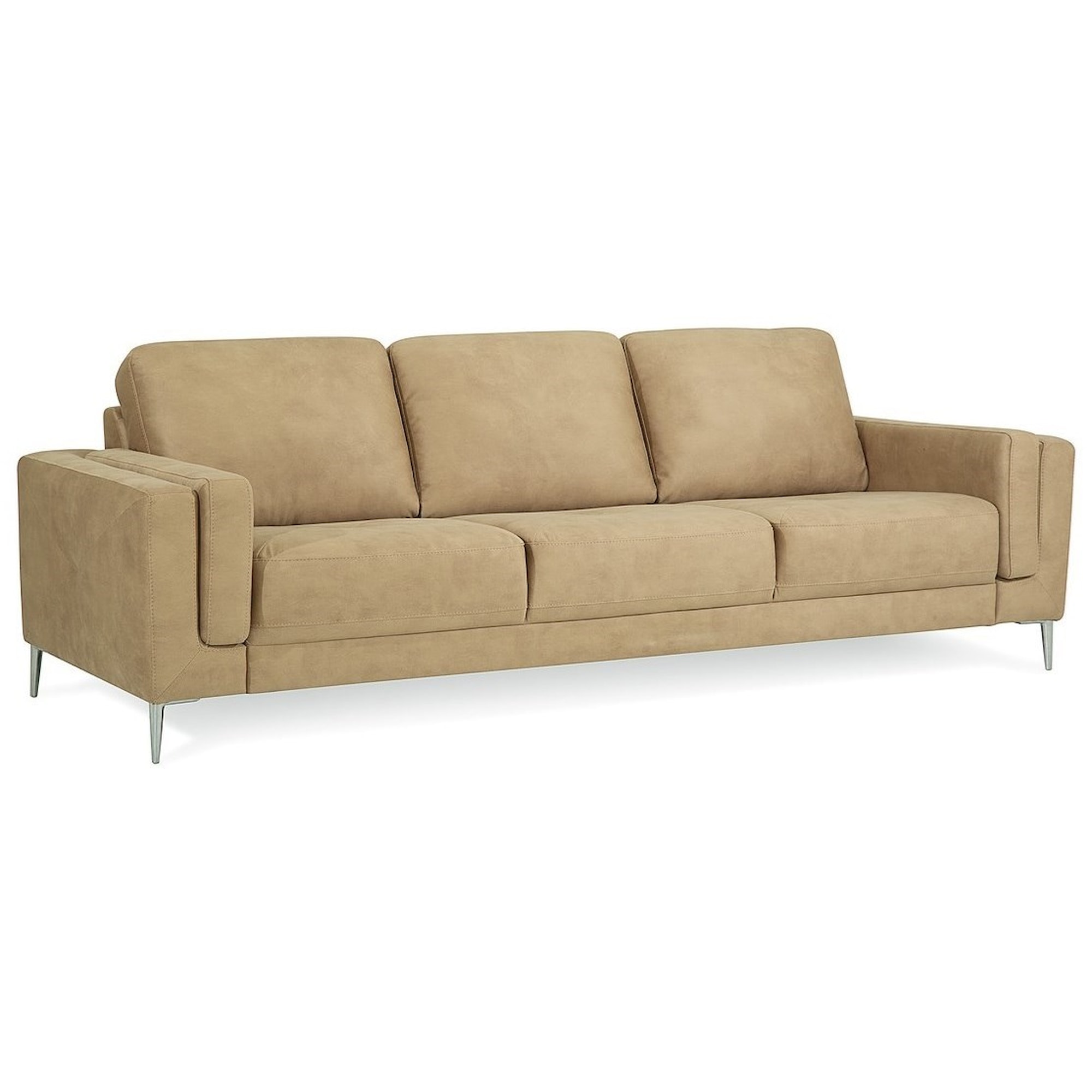 Palliser Zuri 7763101 Contemporary Sofa with Metal Legs Belfort